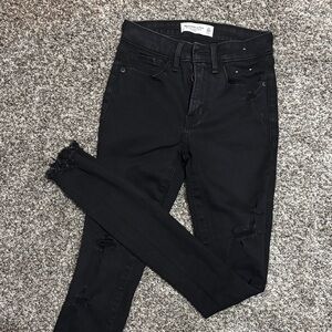 Abercrombie & Fitch Black Skinny Jeans